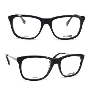Men's JACK SPADE “Finch” Black/Silver Eyeglasses